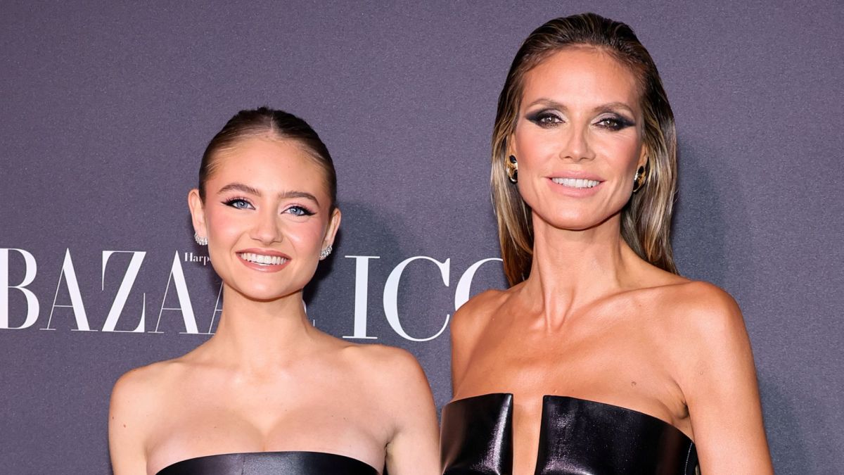 Leni and Heidi Klum